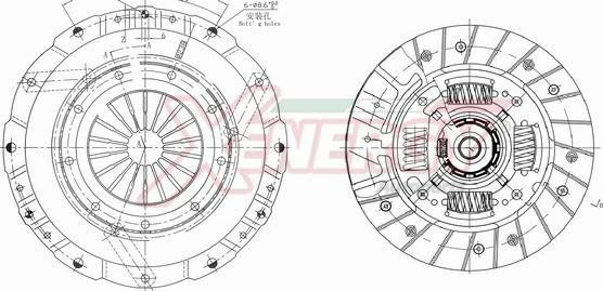 AP XENERGY VKFTB15X - Комплект съединител vvparts.bg