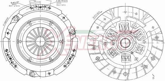 AP XENERGY VKRNA800217 - Комплект съединител vvparts.bg