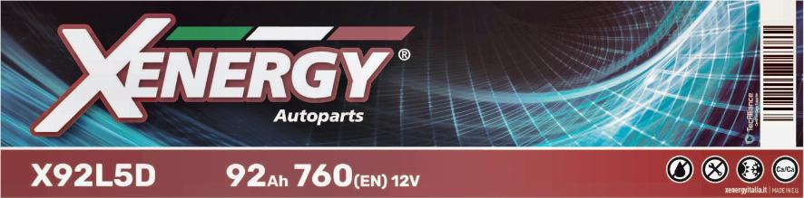 AP XENERGY X92L5D - Стартов акумулатор vvparts.bg