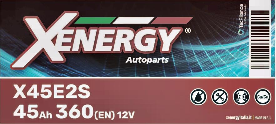 AP XENERGY X45E2S - Стартов акумулатор vvparts.bg