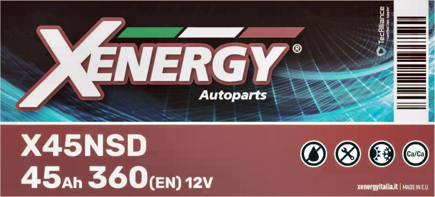 AP XENERGY X45NSD - Стартов акумулатор vvparts.bg