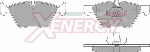 AP XENERGY X40949 - Комплект спирачно феродо, дискови спирачки vvparts.bg