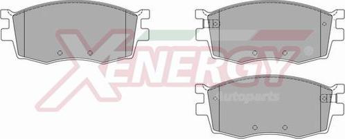 AP XENERGY X40971 - Комплект спирачно феродо, дискови спирачки vvparts.bg