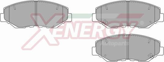 AP XENERGY X40867 - Комплект спирачно феродо, дискови спирачки vvparts.bg