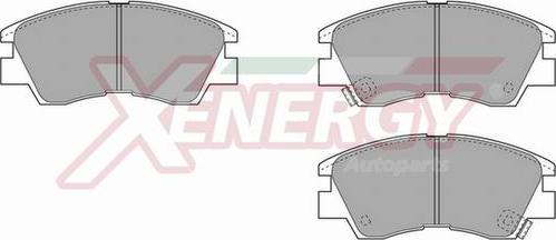 AP XENERGY X40372 - Комплект спирачно феродо, дискови спирачки vvparts.bg