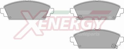 AP XENERGY X40768 - Комплект спирачно феродо, дискови спирачки vvparts.bg