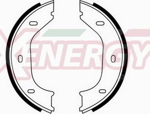 AP XENERGY X50030 - Комплект спирачна челюст, ръчна спирачка vvparts.bg