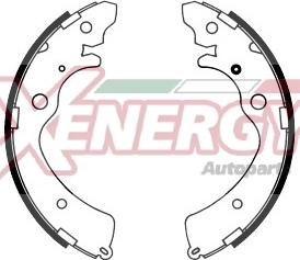 AP XENERGY X50211 - Комплект спирачна челюст vvparts.bg