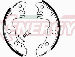 AP XENERGY X50220 - Комплект спирачна челюст vvparts.bg