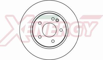 AP XENERGY X601049 - Спирачен диск vvparts.bg