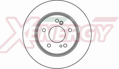 AP XENERGY X601050 - Спирачен диск vvparts.bg