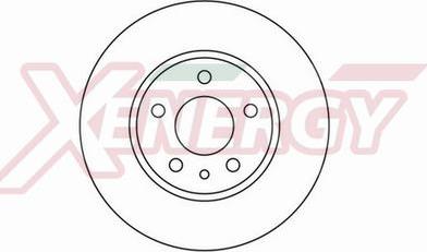 AP XENERGY X601004 - Спирачен диск vvparts.bg