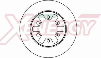 AP XENERGY X601005 - Спирачен диск vvparts.bg