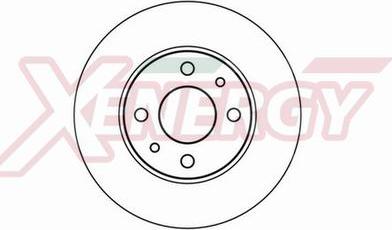 AP XENERGY X601002 - Спирачен диск vvparts.bg