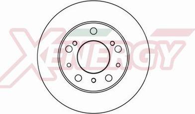 AP XENERGY X601011 - Спирачен диск vvparts.bg