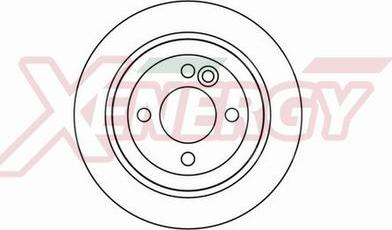 AP XENERGY X601034 - Спирачен диск vvparts.bg