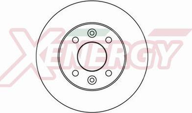 AP XENERGY X601036 - Спирачен диск vvparts.bg