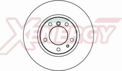 AP XENERGY X601030 - Спирачен диск vvparts.bg