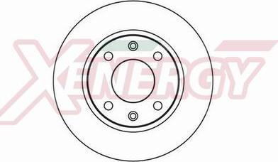 AP XENERGY X601024 - Спирачен диск vvparts.bg