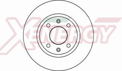 AP XENERGY X601026 - Спирачен диск vvparts.bg