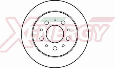 AP XENERGY X601165 - Спирачен диск vvparts.bg