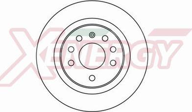 AP XENERGY X601101 - Спирачен диск vvparts.bg