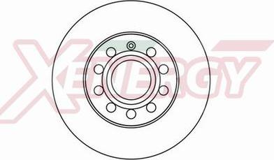 AP XENERGY X601108 - Спирачен диск vvparts.bg