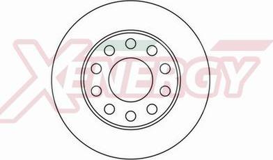 AP XENERGY X601114 - Спирачен диск vvparts.bg