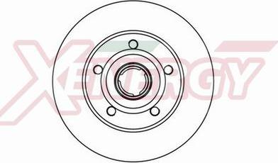 AP XENERGY X601112 - Спирачен диск vvparts.bg