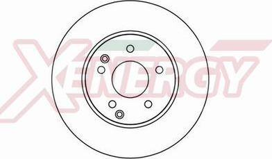 AP XENERGY X602095 - Спирачен диск vvparts.bg