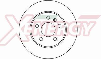 AP XENERGY X602092 - Спирачен диск vvparts.bg