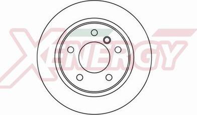 AP XENERGY X602048 - Спирачен диск vvparts.bg