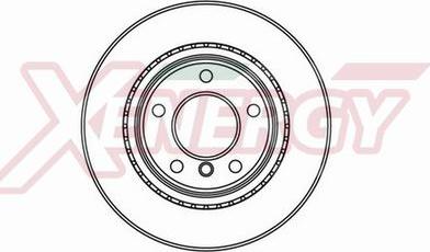 AP XENERGY X602043 - Спирачен диск vvparts.bg