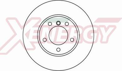 AP XENERGY X602047 - Спирачен диск vvparts.bg