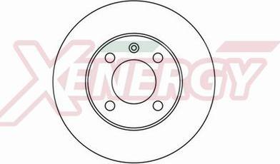 AP XENERGY X602057 - Спирачен диск vvparts.bg