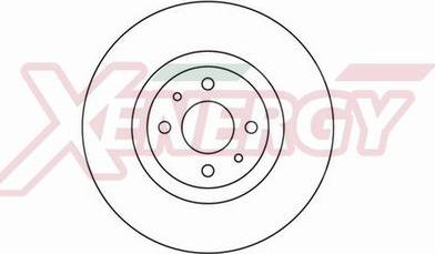 AP XENERGY X602014 - Спирачен диск vvparts.bg