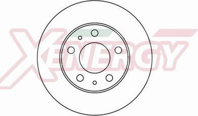 AP XENERGY X602016 - Спирачен диск vvparts.bg