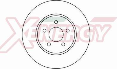 AP XENERGY X602089 - Спирачен диск vvparts.bg