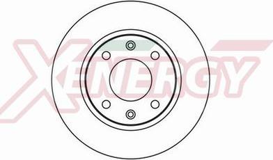 AP XENERGY X602033 - Спирачен диск vvparts.bg