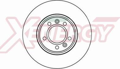 AP XENERGY X602037 - Спирачен диск vvparts.bg