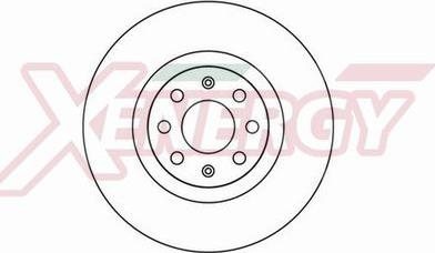 AP XENERGY X602024 - Спирачен диск vvparts.bg