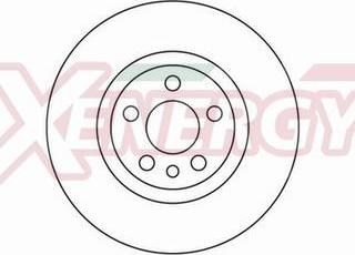 AP XENERGY X602026 - Спирачен диск vvparts.bg