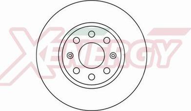 AP XENERGY X602023 - Спирачен диск vvparts.bg