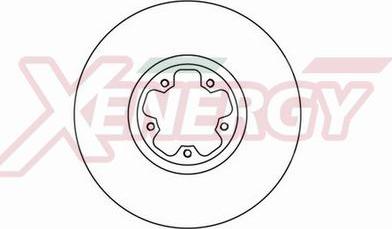 AP XENERGY X602076 - Спирачен диск vvparts.bg