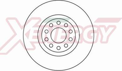 AP XENERGY X602194 - Спирачен диск vvparts.bg