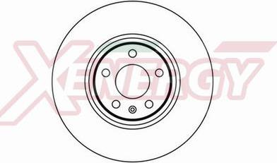 AP XENERGY X602198 - Спирачен диск vvparts.bg