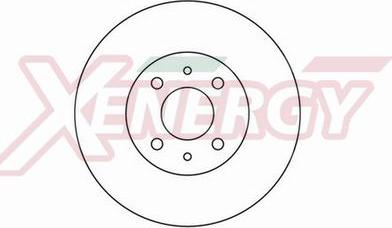 AP XENERGY X602149 - Спирачен диск vvparts.bg