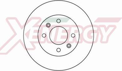 AP XENERGY X602145 - Спирачен диск vvparts.bg