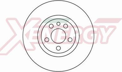 AP XENERGY X602156 - Спирачен диск vvparts.bg