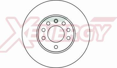 AP XENERGY X602161 - Спирачен диск vvparts.bg